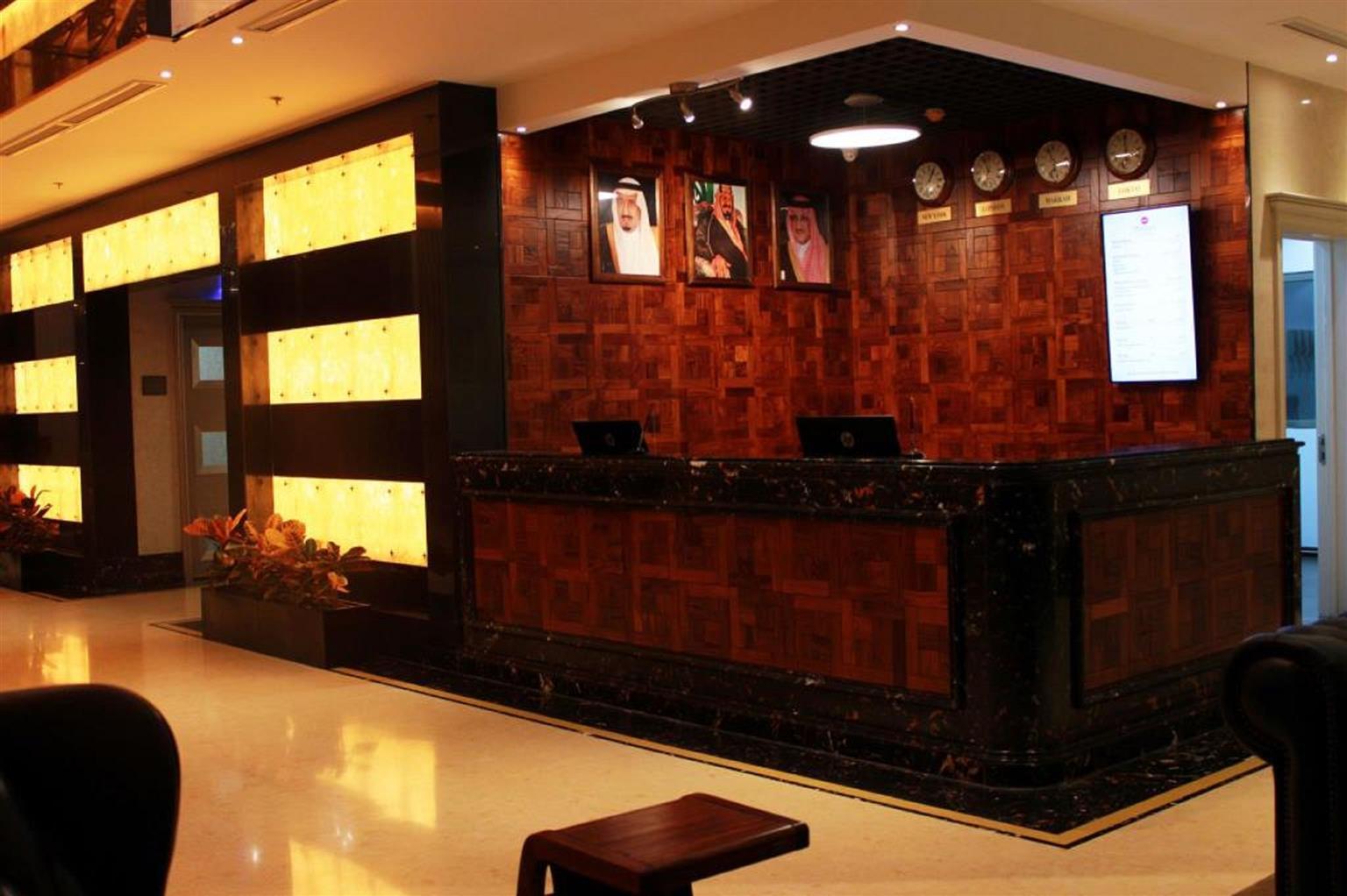 Al Ahsa Grand Serviced Apartment Al-Hofuf Dış mekan fotoğraf The lobby of the hotel
